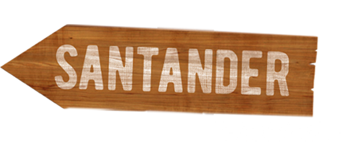 Letrero Santander