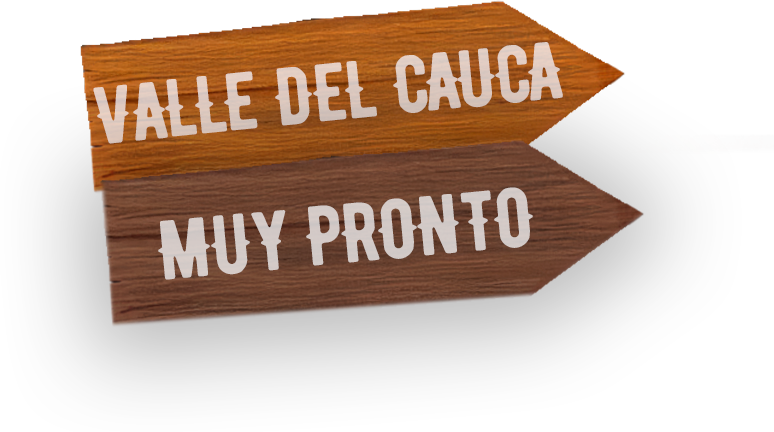 Letrero Valle del Cauca